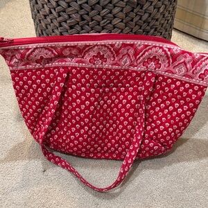 Vera Bradley Retired Nantucket Red - Large Tote